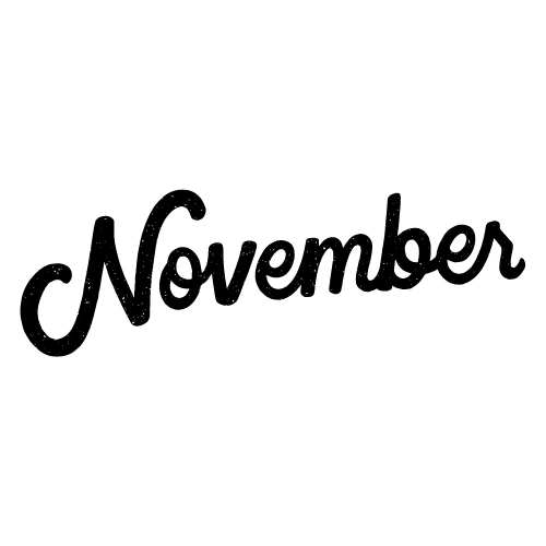 the word november